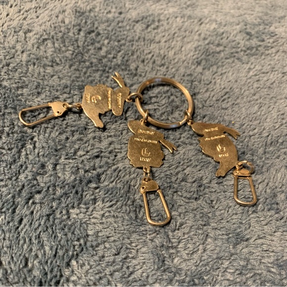 Vintage 90s Donald Duck Keychain Disney - Picture 2 of 5